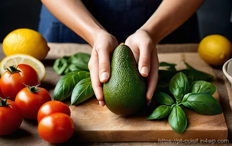 요리 명상에서의 경험 공유하기 - **A Serene Mindful Chef in a Cozy Kitchen**
    A person, appearing calm and focused, is gently slic...