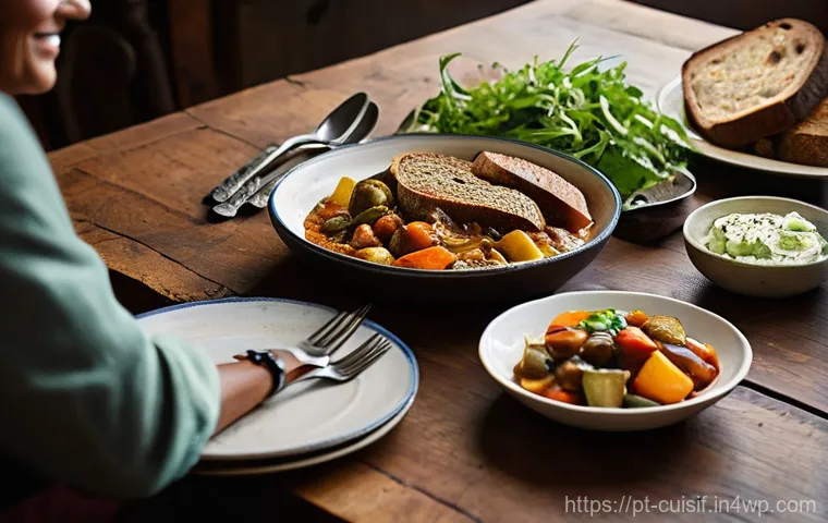 명상적 요리 과정에서의 배움 - **Prompt:** A warm, inviting kitchen filled with laughter and interaction. Two to three people (a mi...