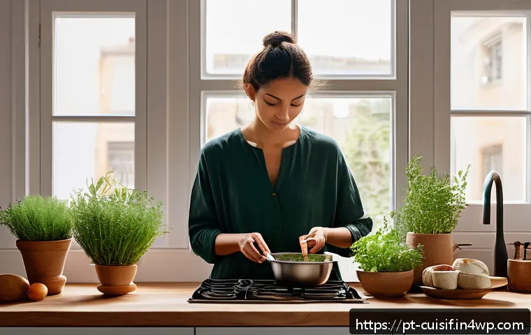 Descubra como a meditação na cozinha pode transformar seus momentos diários em uma experiência de paz interior 4 요리 명상으로 나만의 시간 만들기 관련 이미지 2